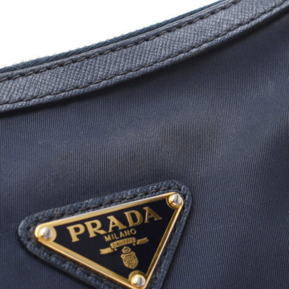 PRADA Navy Blue Nylon Shoulder Bag - Picture 8 of 12